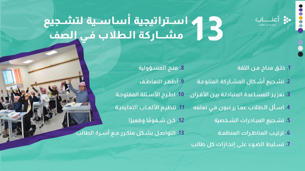 تشجيع-الطلاب-على-المشاركة-في-الصف